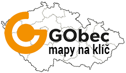 GObec mapy na klíč logo