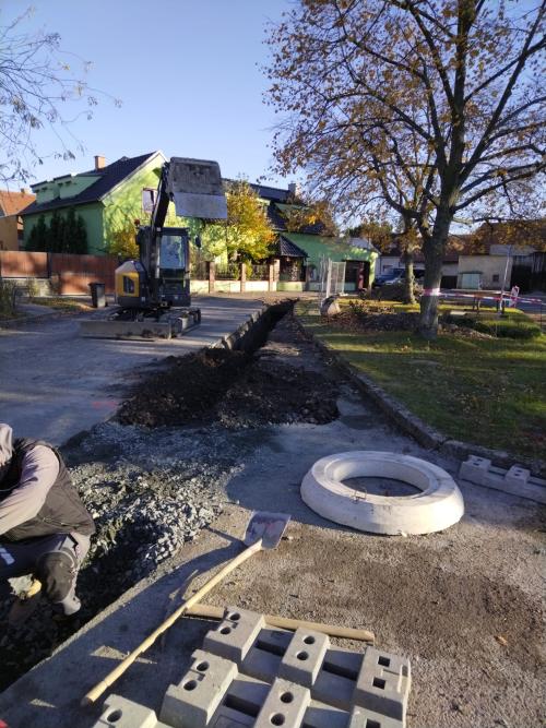3.11. náměstí - nová dešťová kanalizace 